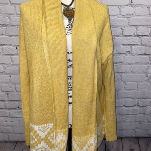 Cozy Mustard Cardigan